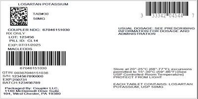 Label (33342 Losartan Pot 50mg)